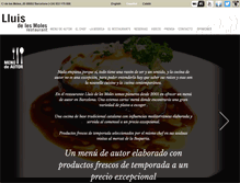 Tablet Screenshot of lluisdelesmoles.com